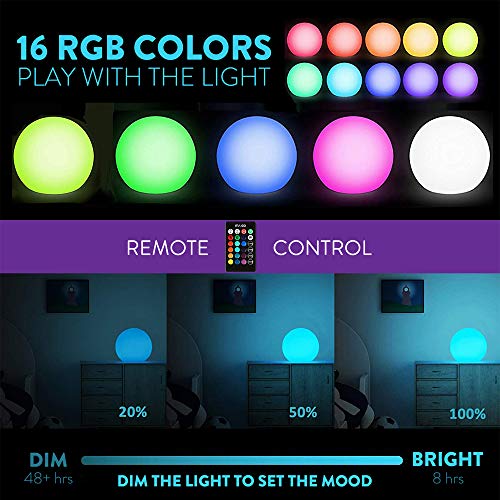 20 inch Rechargeable LED Ball Light