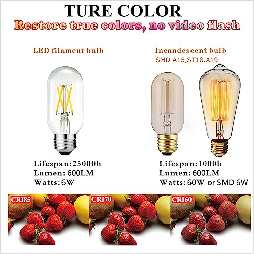 T45 E26 Led Bulb 60 watt (6 Count)