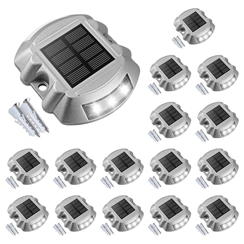 Solar Deck Driveway Dock Lights (16 Count)