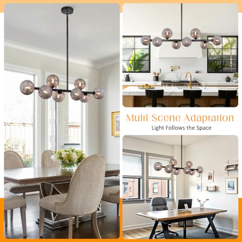 Linear Chandelier for Dining Room Sputnik Chandeliers Long Island Light