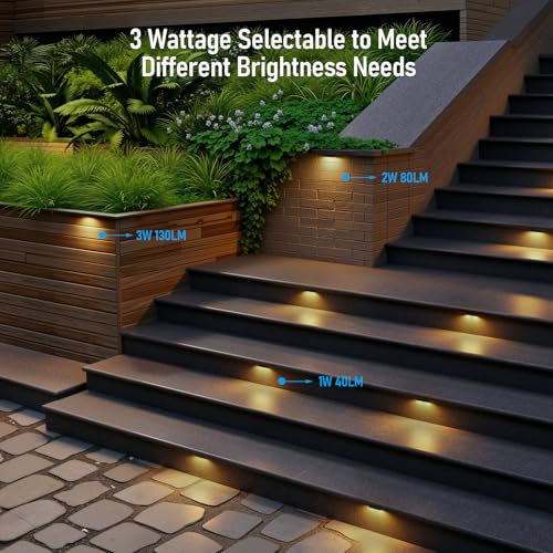 8 Pack 4 Inch LED Hardscape Lighting (8 Count)