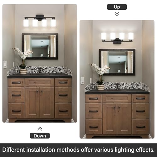 Black Bathroom Light Fixtures Vanity Lights Over Mirror