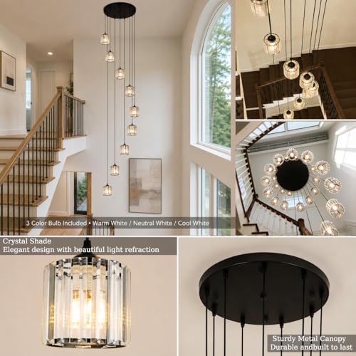Long Chandeliers for High Ceilings (6 Count)
