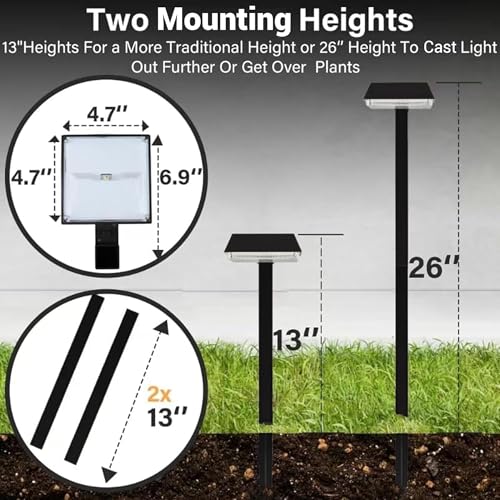 Bobcat Solar Pathway Lights 300LM 2 (6 Count)