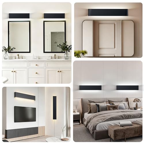 2 Pack 32.6in LED Bathroom Vanity Light
