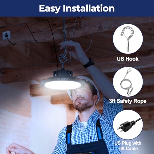 210W UFO LED High Bay Light (4 Count)