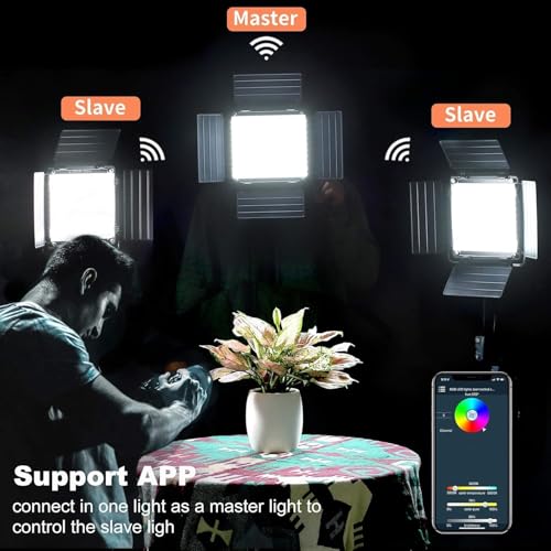 GVM 800D RGB LED Light Panel (2 Count)