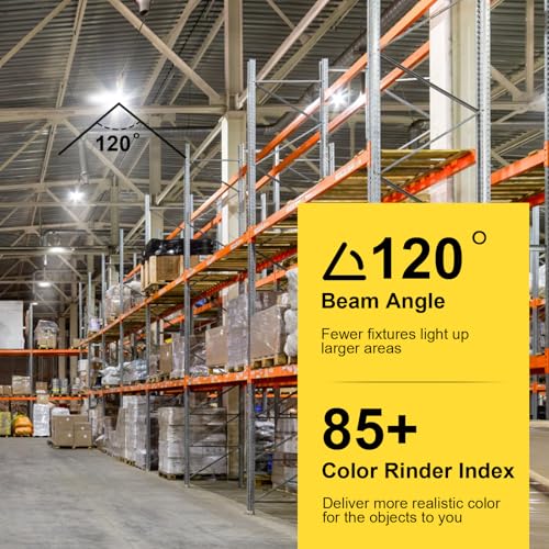10 Pack ETL 155W UFO LED High Bay Light (10 Count)