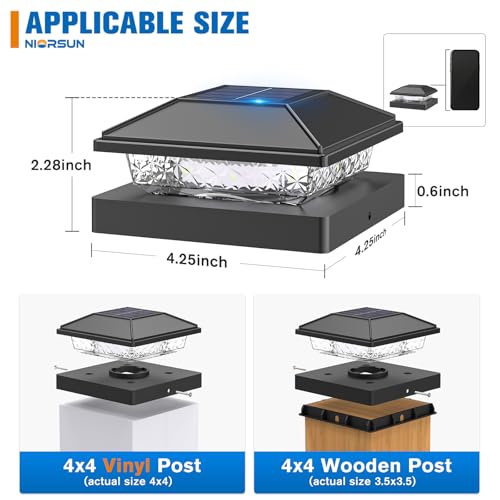 Solar Post Cap Lights (12 Count)