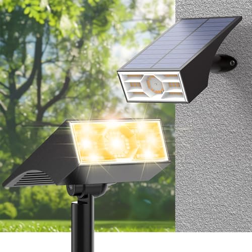 Solar Spot Lights Outdoor (2 Count)