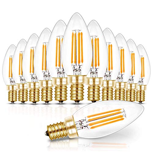 Candelabra Light Bulbs 40W Eq (12 Count)