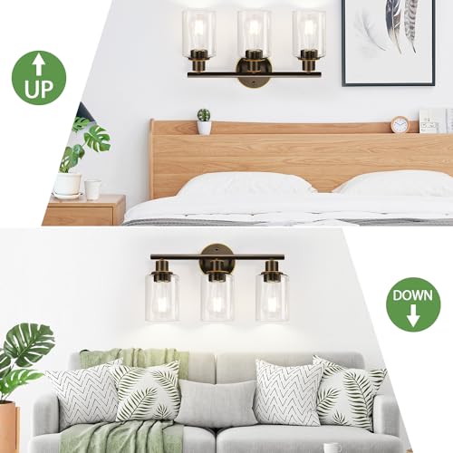 3 Light Bathroom Light Fixtures