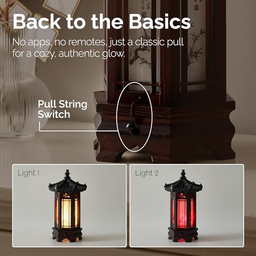 Traditional Korean Wood Lamp