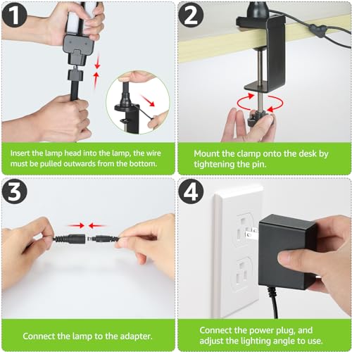 LED Desk Lamp for Home Office