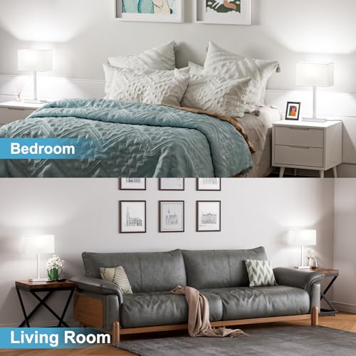 Touch Lamps for Bedroom Set of 2 (2 Count)