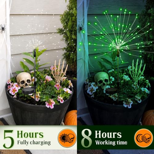 2 Pack Solar Firework Lights Outdoor (2 Count)