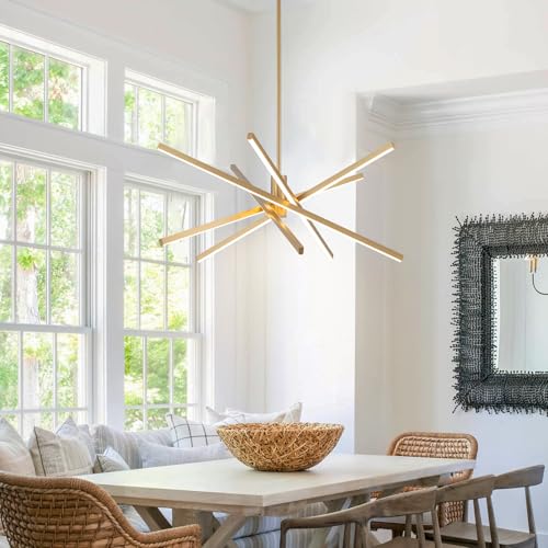 Modern Gold Chandelier for Dining Room 5