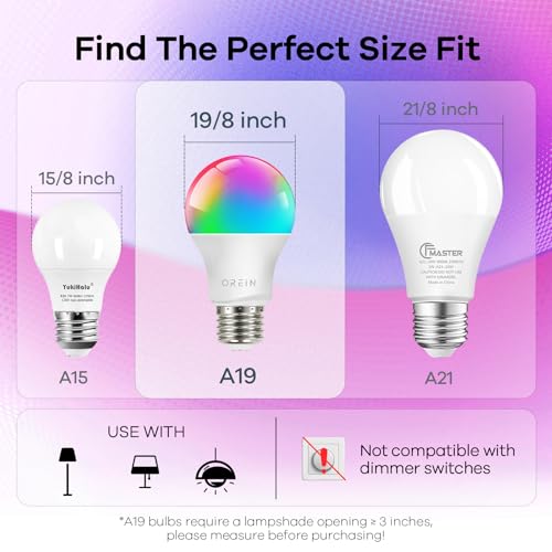 Matter Smart Light Bulb (6 Count)