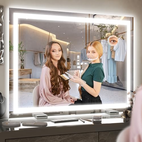 40x28 Inch Lighted Vanity Mirror