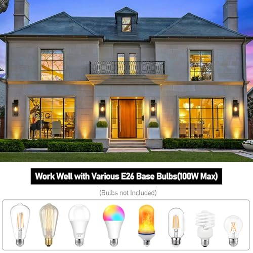 15’’ Large Outdoor Wall Lights (2 Count)