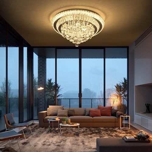 24" Crystal Chandeliers