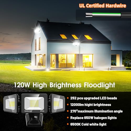 120W LED Flood Lights Outdoor