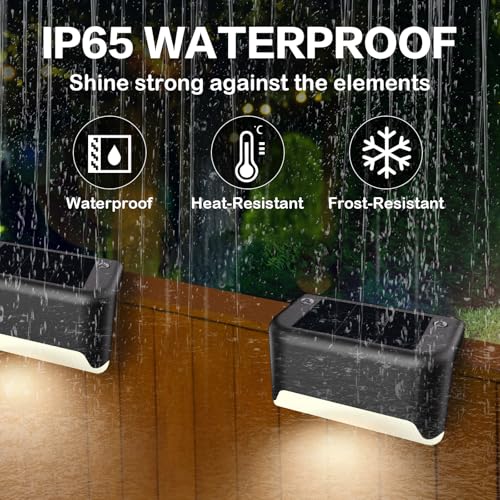 Solar Deck Lights Outdoor (20 Count)