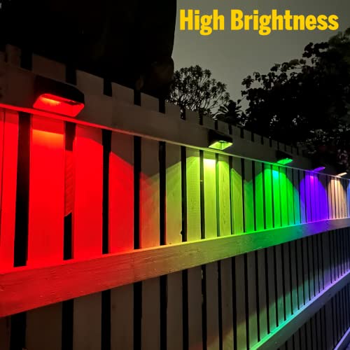 Brighter Solar Fence Lights (12 Count)