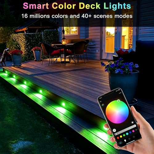 LED Deck Lights Kit (10 Count)