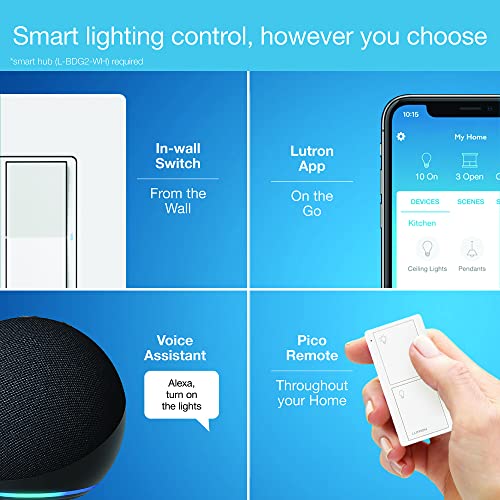 Caseta Claro Smart Switch for Lighting and Fans (9 Count)