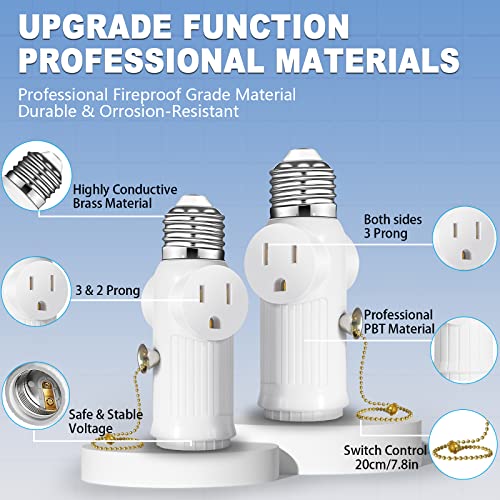 Light Socket Outlet Adapter