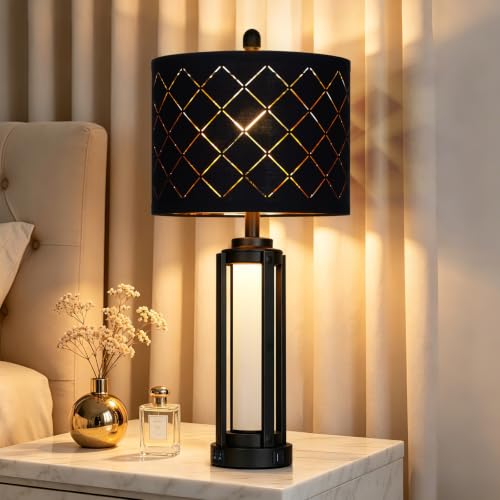 28" Tall Modern Table Lamps Set of 2 for Living Room Bedroom (2 Count)