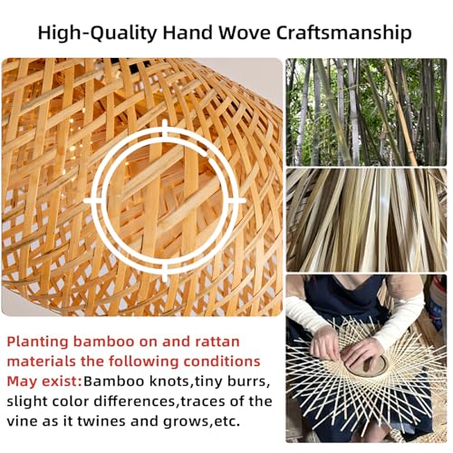 23.6" Bamboo Lamp Shade