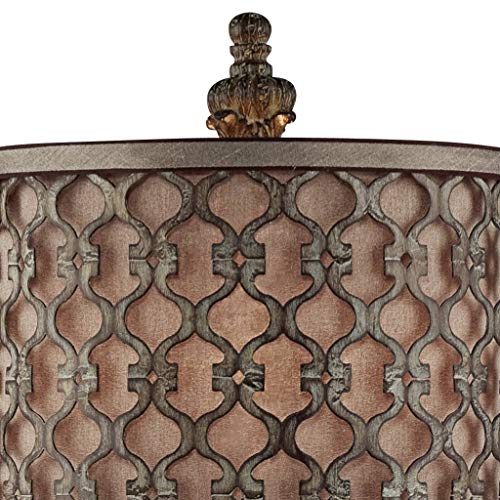 French Candlestick 34" Large Table Lamp Vichelis Skinny Country