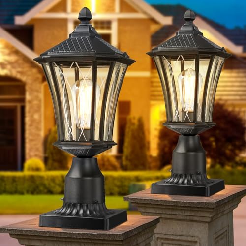 16" Outdoor Post Lights (2 Count)