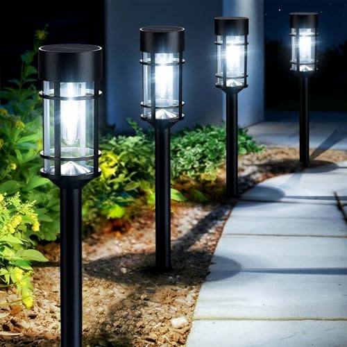 Solar Pathway Lights Outdoor (8 Count)