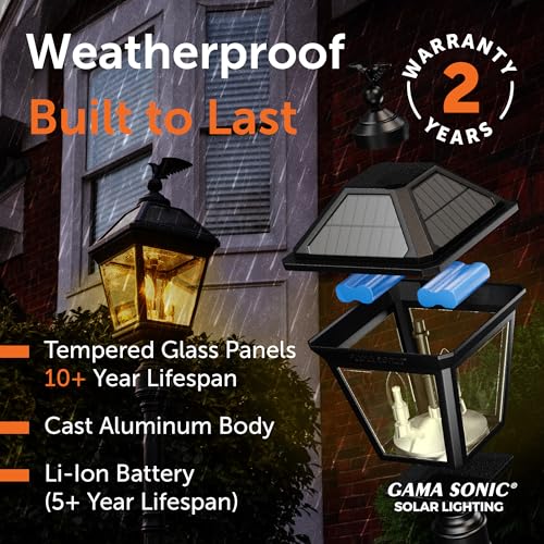 Imperial Solar Post Light