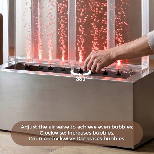 Bubble Wall Waterfall Fountain