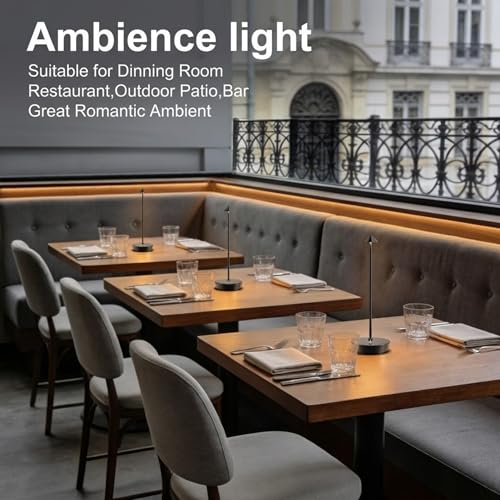 LED Cordless Rechargeable Table Lamps (2 Count)