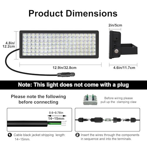 100W LED Flood Light 14000LM