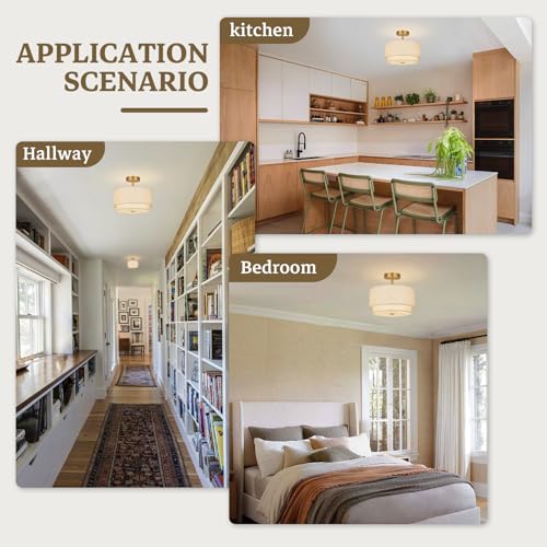 Semi Flush Mount Ceiling Light Fixture