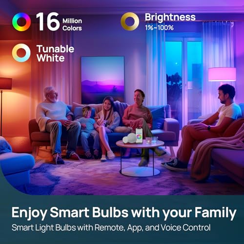 Smart Light Bulbs (4 Count)