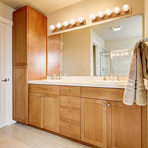 500215 5 Light Vanity Strip Light Contemporary Dimmable for Bathroom