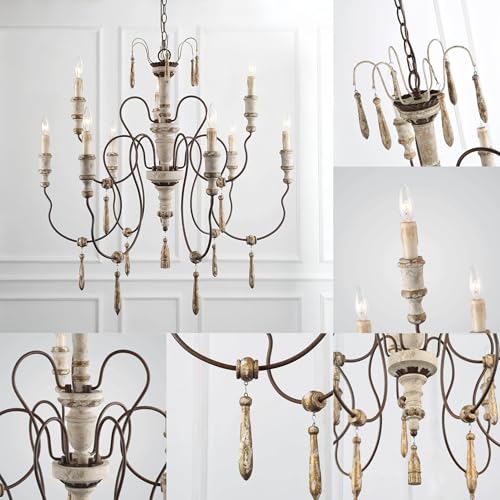 LNC 39'' Large Farmhouse Chandelier