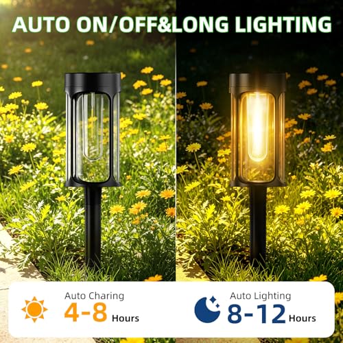Solar Lights Outdoor (12 Count)