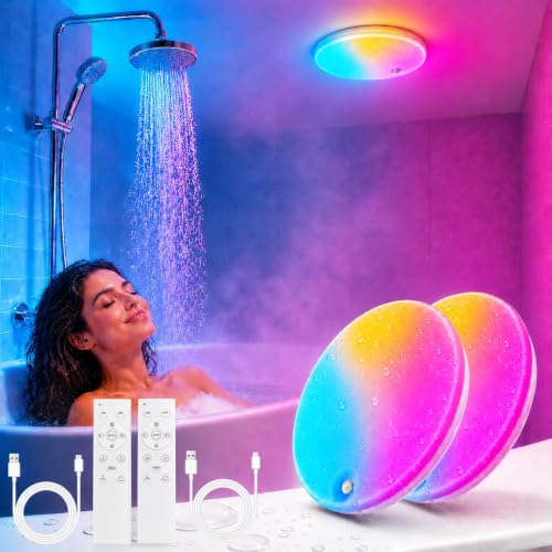 IP65 Waterproof Shower Light (2 Count)