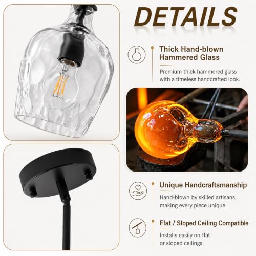 Black Pendant Lights Kitchen Island