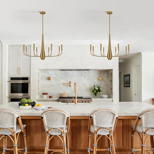 Gold Chandeliers for Dining Room