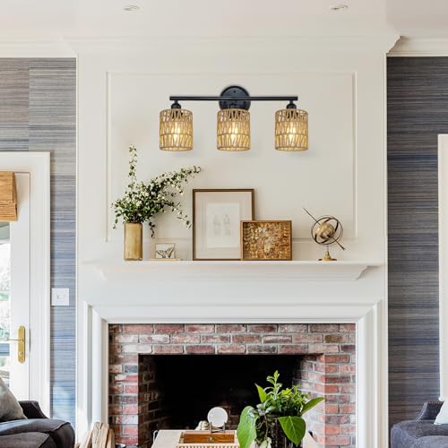6 Pack Rattan Lamp Shade (6 Count)