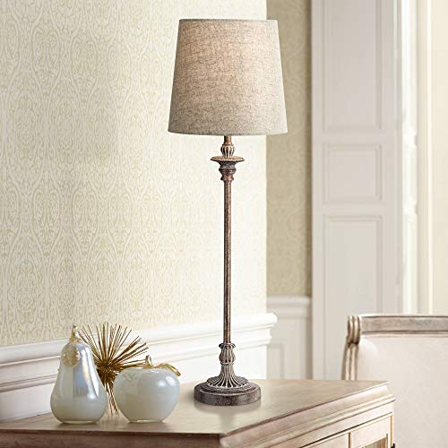 Danesti 31 1 2" Bronze Large Buffet Table Lamp Weathered Brown